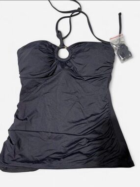 Micheal kors Halter Ring Tankini Top